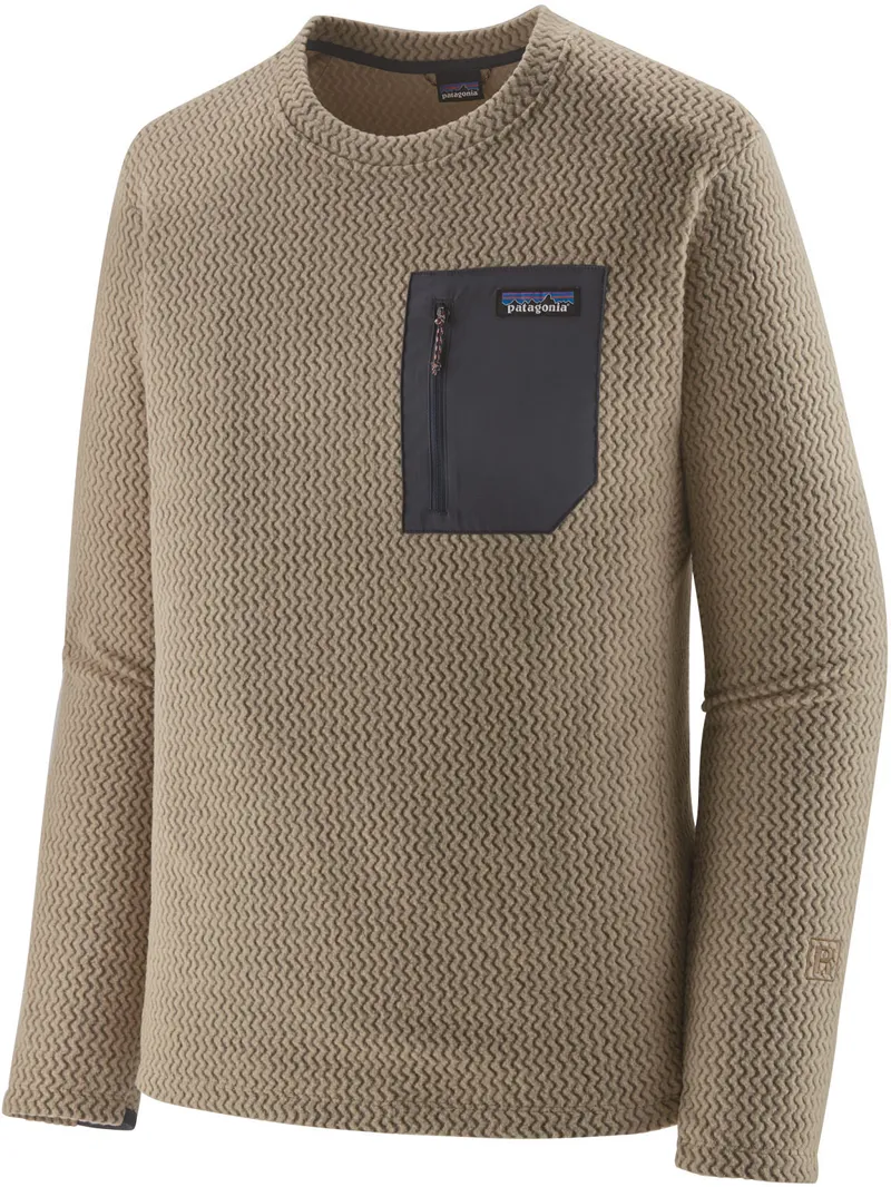 Patagonia Mens R1 Air Crew - Oar Tan