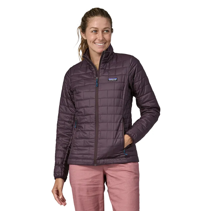 Patagonia Womens Nano Puff Jacket - Obsidian Plum-1