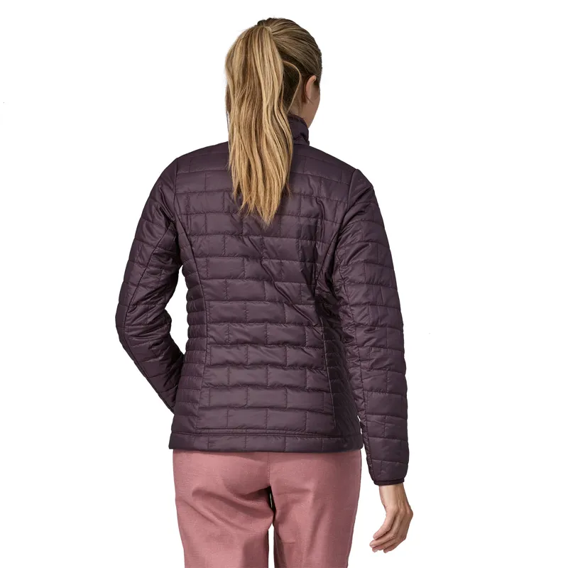 Patagonia Womens Nano Puff Jacket - Obsidian Plum-2