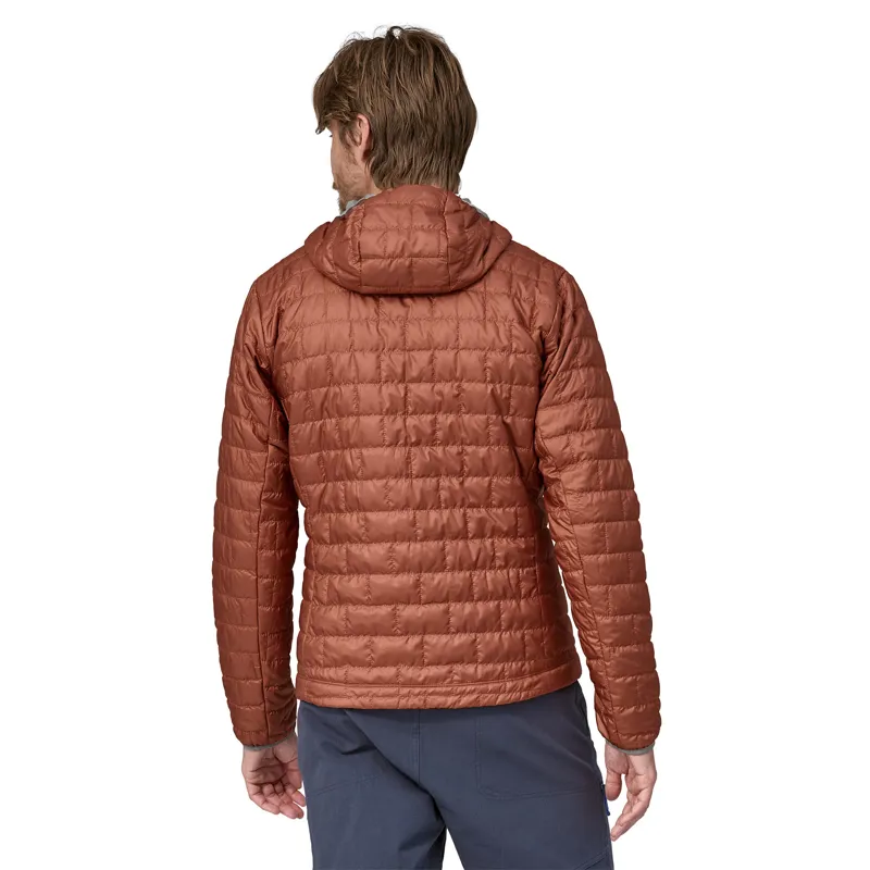 Patagonia Mens Nano Puff Hoody - Burl Red-2