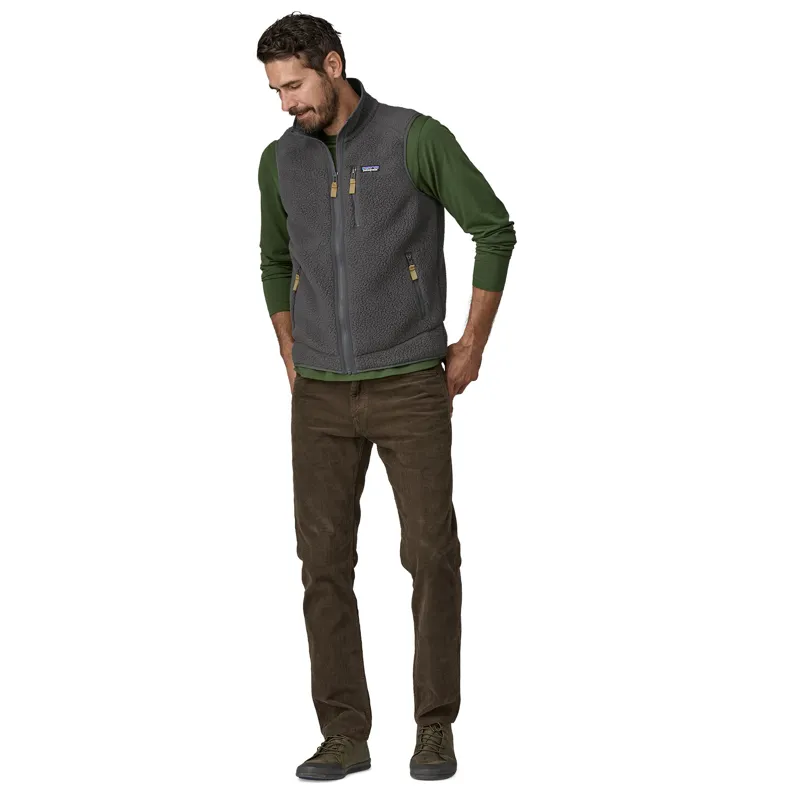 Patagonia Mens Retro Pile Vest - Forge Grey-3