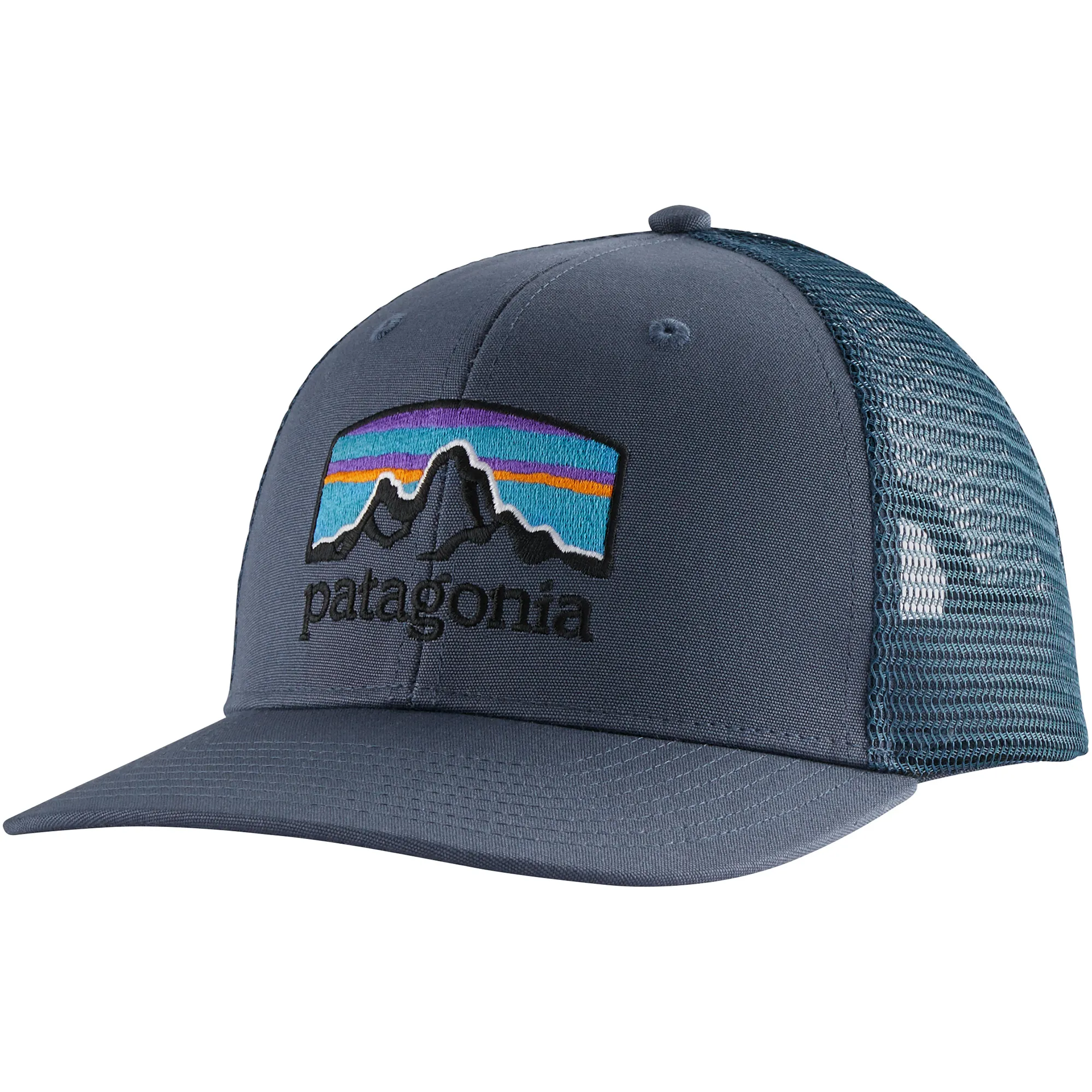 Patagonia Fitz Roy Horizons Trucker Hat Dolomite Blue