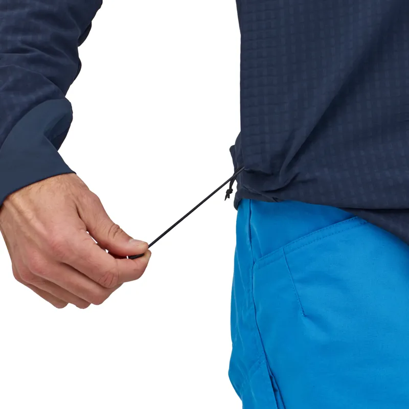 Patagonia Mens R1 TechFace Hoody - Black-5