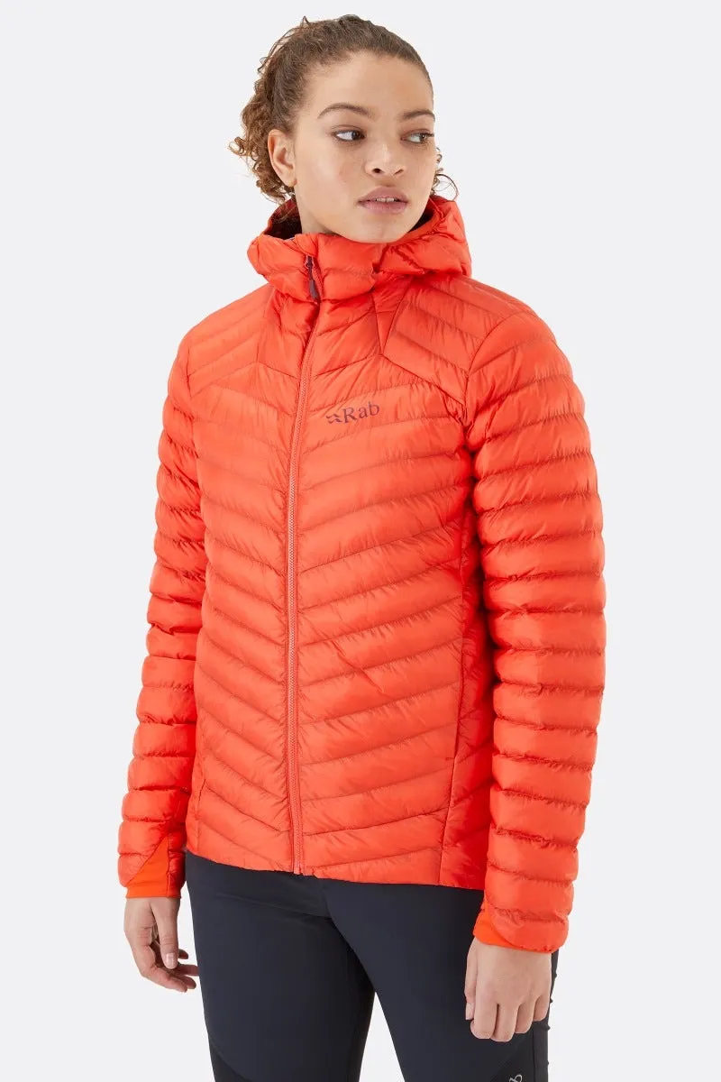 Rab Womens Cirrus Alpine Jacket Red Grapefruit