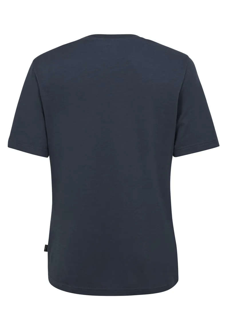 Rab Womens Crimp Logo Tee - Tempest Blue-1