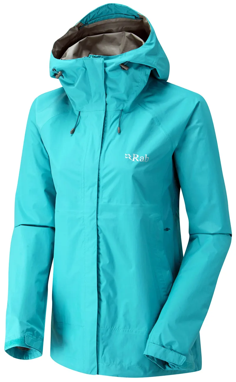 Rab Womens Downpour Jacket - Tasman-1