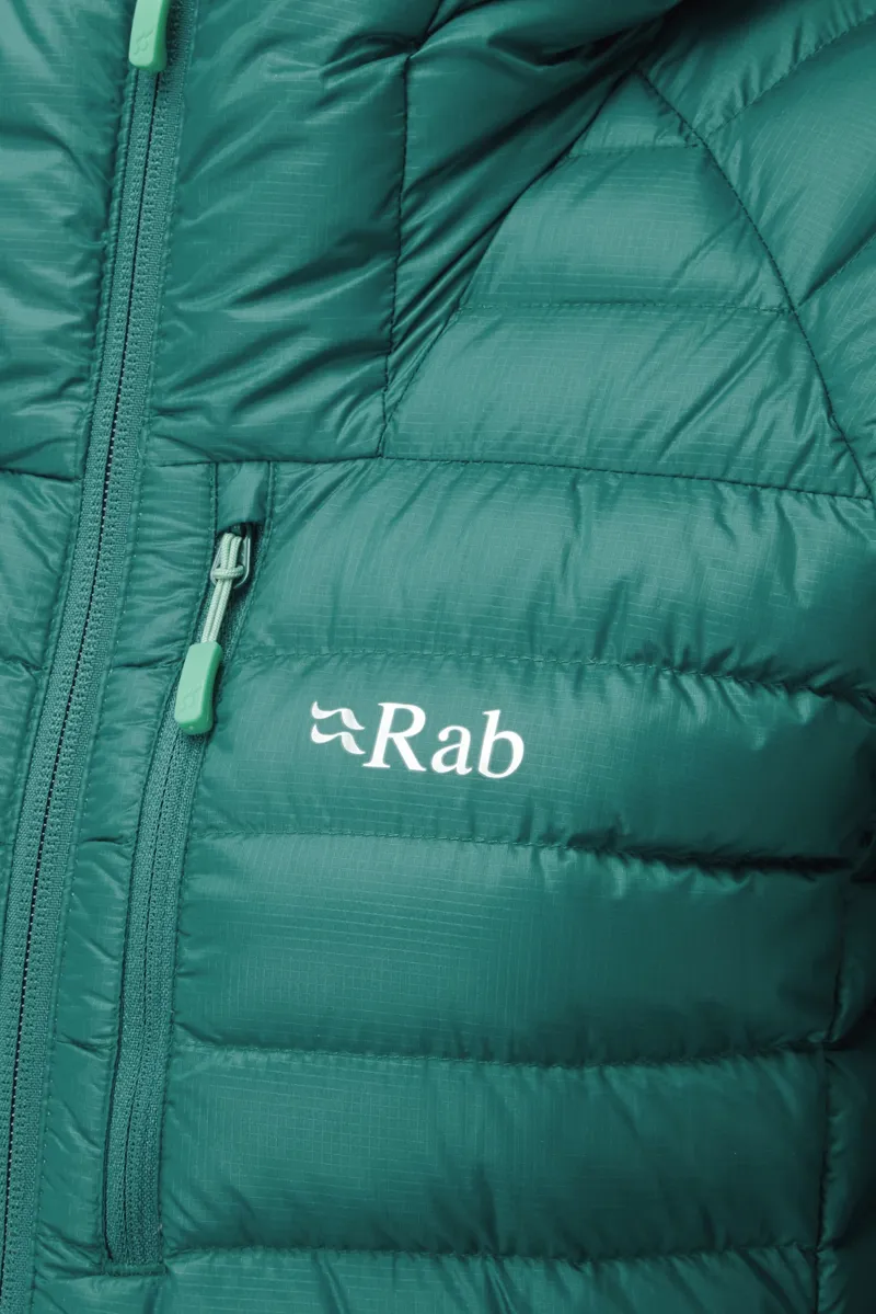 Rab Womens Microlight Alpine Jacket - Atlantis-2