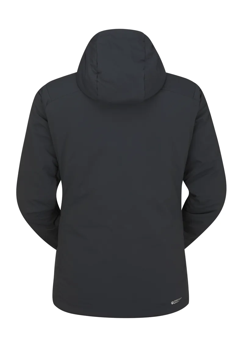 Rab Womens Xenair Alpine Light Jacket - Ebony-1