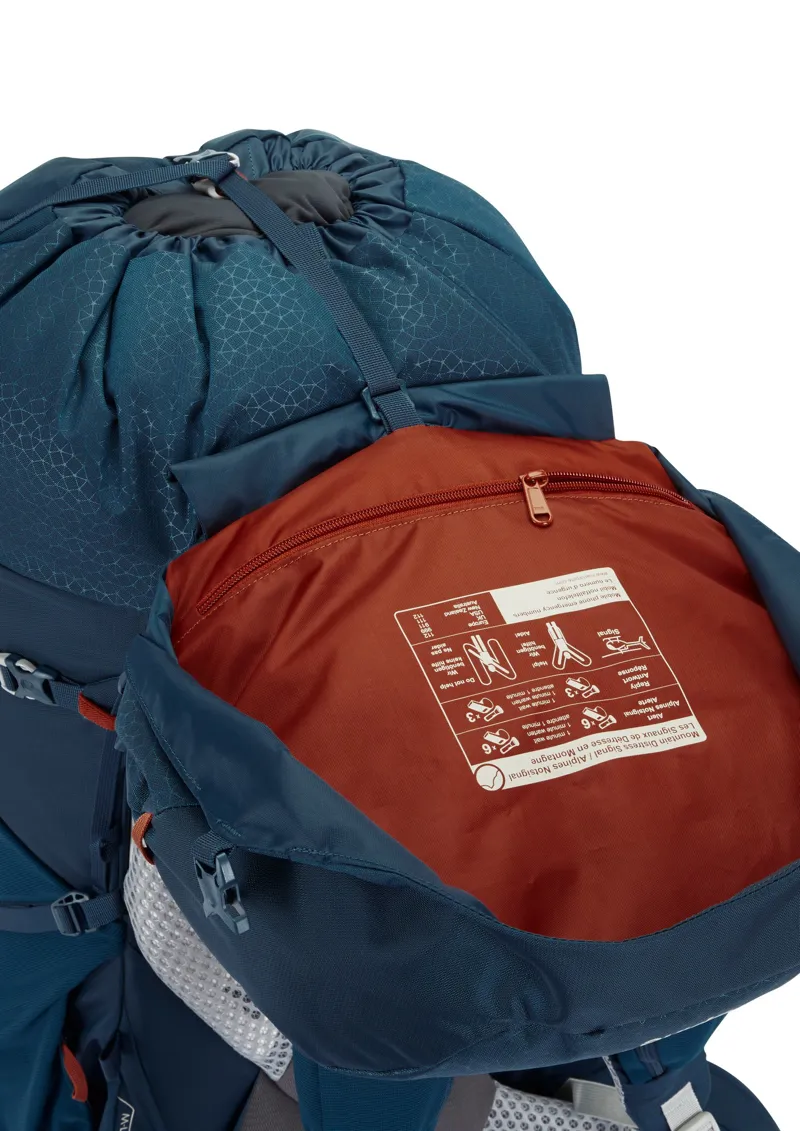 Lowe Alpine Yacuri 65 Rucksack - Tempest Blue-7